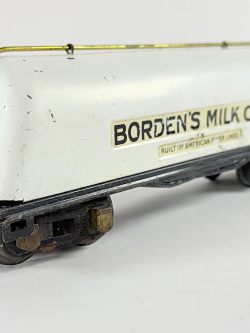 American Flyer O Gauge 412 Vintage Bordens Milk Car 1939-1940 - Picture 7 of 12
